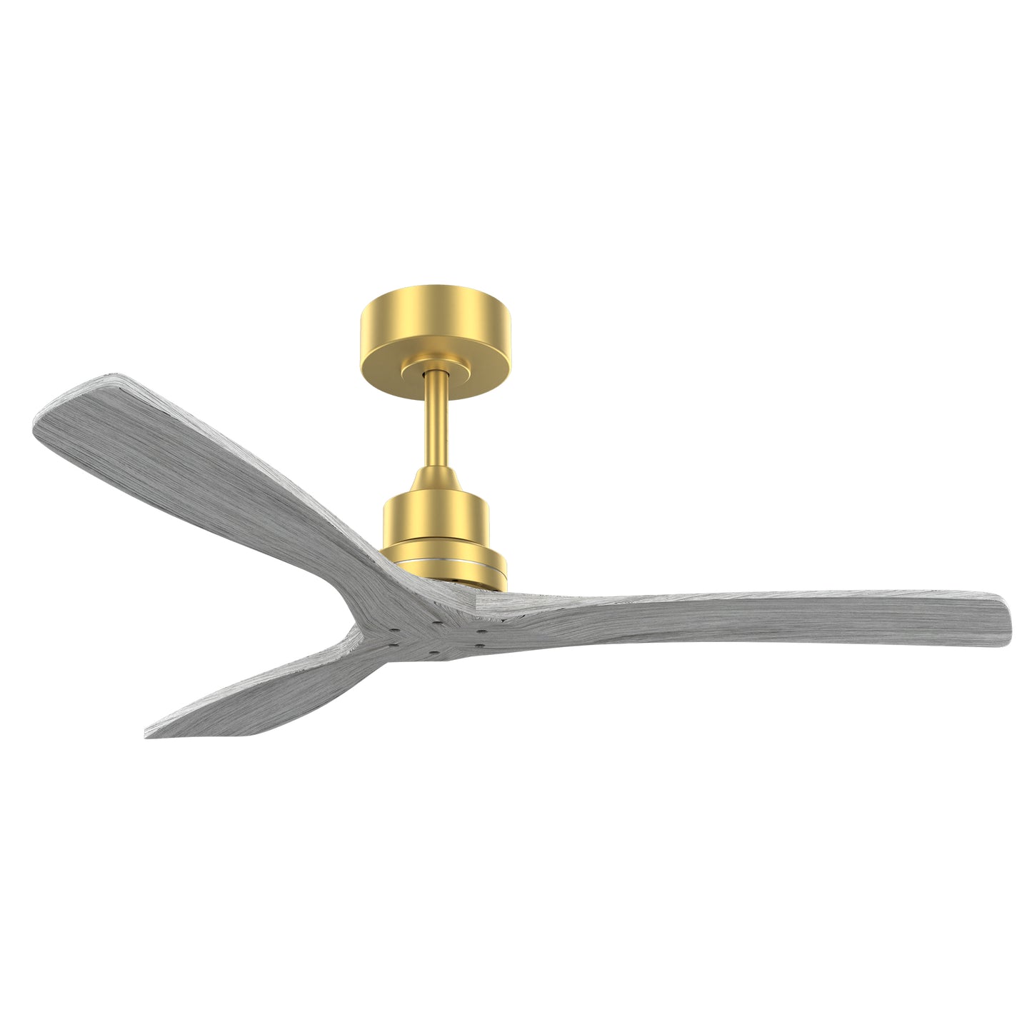 52inch Outdoor Farmhouse Ceiling Fan with Remote Control Solid Wood Fan Blade Reversible Motor