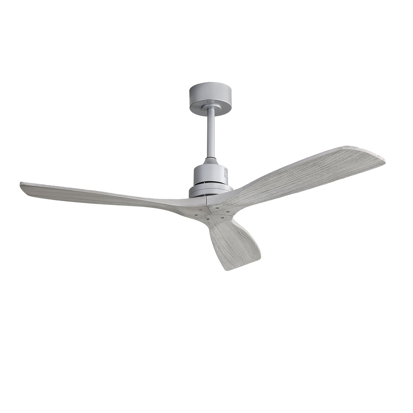 52inch Outdoor Farmhouse Ceiling Fan with Remote Control Solid Wood Fan Blade Reversible Motor