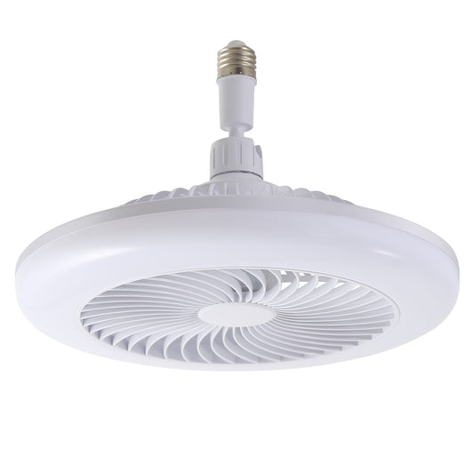 8-Inch Smart Remote-Controlled Fan with Lighting, Modern and Stylish
